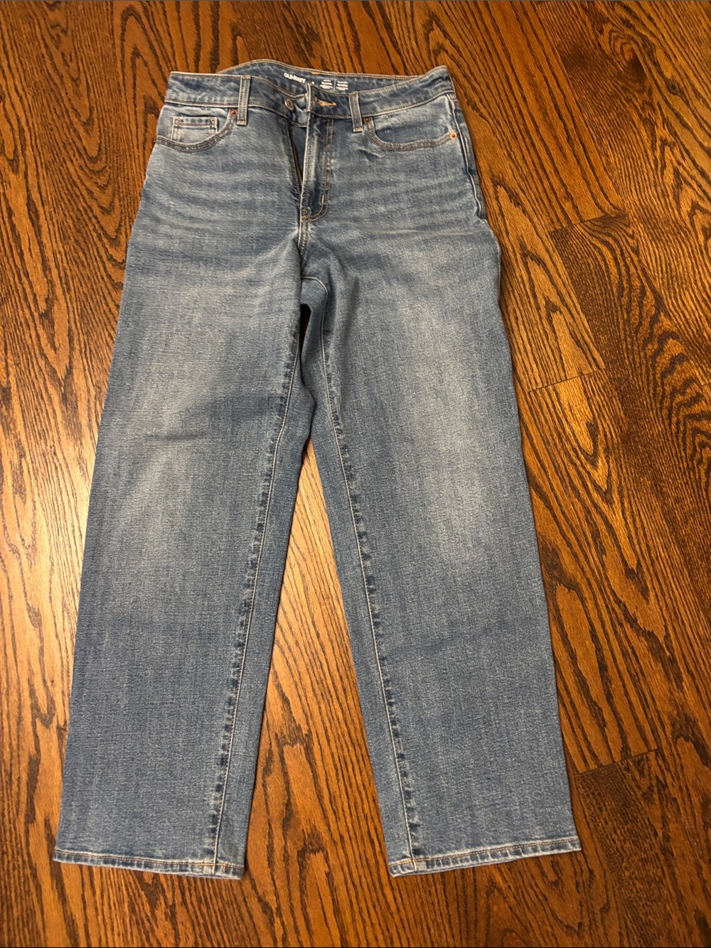 Women’s high rise OG LOOSE  blue jeans size 4